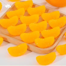 1个创意愚人节假橙片挤压玩具，减压挤压玩具，恶作剧挤压玩具，释放压力 - 彩色 - 查看 5