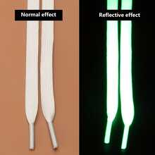 1双夜光鞋带，适用于低帮帆布鞋、运动鞋、休闲鞋 - 查看 6