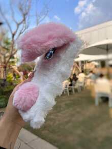 Wnter Fluffy 手机壳，兼容 17 Pro Max、11/12/13/14/15/16 Pro Max、Galaxy S25/S22/23/24+、A04/A05/A14/A15/A24/A25/A34/A54S、13C+、Note 14/13C/12/11 Pro、荣耀/畅享手机 - 粉色 - 查看 2