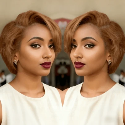 Short Wavy Pixie Cut Wig Human Hair 13x4 Lace Front Wig For Women Pre Plucked With Baby Hair Transparent Lace Natural Curly Pixie Wig