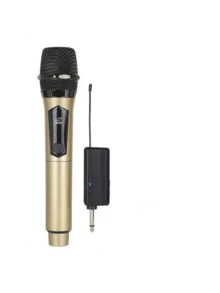 高端高品质无线麦克风,手持麦克风,便携式手持麦克风,无线麦克风,800mAh电池,专业手持单指向动圈静音功能,蓝色,适用于卡拉OK、游戏、直播和视频会议,时尚设计 | 结构坚固,唱歌麦克风,二合一无线麦克风,专业手持麦克风,适用于卡拉OK、派对、教堂、演出录音 - 彩色 - 查看 18