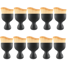 1 pieza Cepillo de limpieza de uñas, Cepillo de polvo de manicura, Cepillo de polvo de maquillaje, Herramienta de uñas/belleza - Multicolor - Ver 8