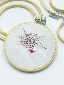 1个竹制绣绷，角度可调节，适用于房间装饰和DIY悬挂配件 - 竹繃 - 查看 5