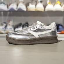 Li-Ning Women's Retro German Military Training Shoes, Comfortable Casual Shoes AGCV028 - Moon Grey/Silver - View 2