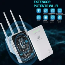 Repetidor WiFi Amplificador de Señal Inalámbrico Extensor de Cobertura Internet Alta Velocidad Router Repetidor 4 Antenas Modo AP Router Punto de Acceso WiFi Booster Señal Estable para Casa Oficina Departamento Amplificador WiFi Largo Alcance Compatible con Dispositivos Móviles Smart TV Consolas Laptop Tablet Mejora Cobertura Internet Eliminación de Zonas Sin Señal Conexión Inalámbrica Estable Extensor de Red WiFi Fácil Instalación Botón WPS Configuración Rápida Dispositivo para Expandir Señal Internet en Interiores Tecnología Inalámbrica para Mejorar Conexión en Habitaciones Pasillos Garaje Patio Oficina Red Doméstica y Comercial Adaptador Repetidor WiFi Universal para Router Módem Conexión Rápida Streaming Juegos en Línea Videollamadas Navegación Fluida Internet Hogar Amplificador Señal WiFi Portátil Diseño Compacto Montaje en Pared Dispositivo Inteligente para Optimizar Cobertura Inalámbrica Uso Diario Conectividad Mejorada para Múltiples Usuarios y Dispositivos - Tipo de Enchufe A USA (110-127V) - Ver 3