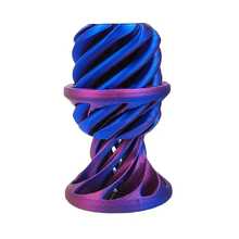 3D Printed Impossible Pyramid Shuttle Sculpture, Cone-Shaped Stress Relief Toy, Impossible Cylinder Anxiety Relief Desk Decor Toy - Multicolor - View 22