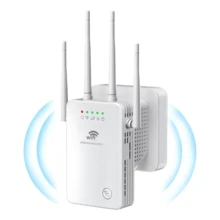 Repetidor WiFi Amplificador de Señal Inalámbrico Extensor de Cobertura Internet Alta Velocidad Router Repetidor 4 Antenas Modo AP Router Punto de Acceso WiFi Booster Señal Estable para Casa Oficina Departamento Amplificador WiFi Largo Alcance Compatible con Dispositivos Móviles Smart TV Consolas Laptop Tablet Mejora Cobertura Internet Eliminación de Zonas Sin Señal Conexión Inalámbrica Estable Extensor de Red WiFi Fácil Instalación Botón WPS Configuración Rápida Dispositivo para Expandir Señal Internet en Interiores Tecnología Inalámbrica para Mejorar Conexión en Habitaciones Pasillos Garaje Patio Oficina Red Doméstica y Comercial Adaptador Repetidor WiFi Universal para Router Módem Conexión Rápida Streaming Juegos en Línea Videollamadas Navegación Fluida Internet Hogar Amplificador Señal WiFi Portátil Diseño Compacto Montaje en Pared Dispositivo Inteligente para Optimizar Cobertura Inalámbrica Uso Diario Conectividad Mejorada para Múltiples Usuarios y Dispositivos - Tipo de Enchufe A USA (110-127V) - Ver 2