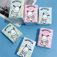 Sanrio 9/18 小包/組 精緻手帕面紙，可愛 Hello Kitty 印花雪紡紙，便攜卡通圖案面紙，適合工作、春夏假期、畢業季、旅行配件、生日禮物、婚禮、餐廳、開學季、畢業季、節日派對等場合 - 卡通 - 查看 9