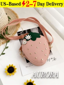 Cute Red Cherry Shaped Crossbody Bag - New Kawaii Sweet Style Ladies Shoulder Bag With Chain Strap, Unique Fruit - Themed Phone Pouch & Cartoon Pouch, Ideal For Young Girls' Birthdays, Proms, Graduations & A Lovely Gift For Friends, Mothers, Lovers On Valentine's Day, Christmas, Anniversaries, Thanksgiving & Halloween - 彩色 - 查看 14