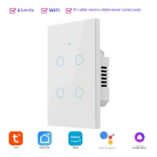 Enchufe inteligente wifi smart plug contacto eléctrico 4 puertos pack múltiple control app remoto temporizador programación automática encendido apagado voz hogar automatización dispositivo conexión inalámbrica compatible celular domótica moderno diseño compacto portátil funcional ahorro energía control distancia sistema inteligente adaptador eléctrico multifunción uso doméstico oficina cocina sala dormitorio tecnología avanzada manejo dispositivos electrónicos control digital configuración sencilla instalación rápida monitoreo consumo eléctrico control remoto inteligente enchufe múltiple conexión estable red inalámbrica automatización vivienda dispositivo práctico versátil adaptable múltiples equipos control luz electrodomésticos temporizador programable funcionamiento continuo eficiente sistema domótico moderno compacto elegante uso cotidiano control inteligente hogar dispositivo conexión wifi remoto aplicación móvil gestión energía encendido automático apagado programado control - Blanco - Ver 3