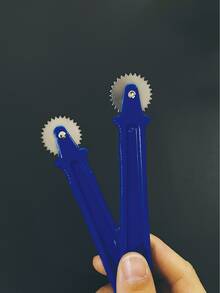 Flat Handle Fabric Marking Wheel, 4 Colors Red Yellow Blue Green Available, Precise And Smooth Tracing, Suitable For Clothing Pattern Making, Fabric Patchwork, Christmas Costume Production And Various Handmade Sampling Scenarios - Flat Shank Marking Wheel - View 5