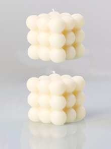 1 cây nến hình khối bong bóng, nến thơm, nến sáp đậu nành đẹp mắt, nến thơm trang trí nhà cửa, nến thơm trị liệu, trang trí phòng dễ thương, trang trí phòng ngủ, vật trang trí bàn tiệc cưới, trang trí ký túc xá, quà tặng ngày Valentine và sinh nhật. - trắng - Xem 9