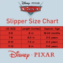 Disney Cars Christmas Slippers Boys' Lightning McQueen Mater Cozy Warm Holiday Theme Soft Plush Indoor Wear (Toddler Sizes 5-10, Little Kid Sizes 11-1) - Đỏ - Xem 10