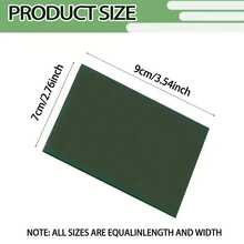 KLONKEE Jewelry Casting Carving Wax Sheets, Carving Crafting Accessories, Jewelry Engraving Design Wax Sheets, Casting Jewelry Forming Wax Sheets, Jewelry Making Wax Forming Materials, For DIY Crafts Ring Making - Dark Green - View 2