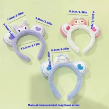 SANRIO (Chính hãng) Băng đô cài tóc hoạt hình  & Cinnamon Roll dễ thương của , băng đô  & Melody, dây đeo chống trượt có thể giặt được, phụ kiện tóc đa năng không giới hạn, món quà sinh nhật tuyệt vời nhất cho bạn cùng phòng và bạn gái. - Hoạt hình - Xem 2