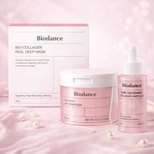 Biodance Collagen Care Set – Toner Pads 60pcs & Firming Ampoule 30ml & Deep Mask 4pcs - Collagen - View 9