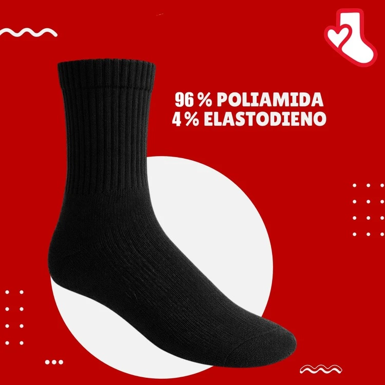Children's Socks Sizes 29 To 35, White, Royal Glow, Polyamide, Comfortable, Casual, Sporty - 2對 - 查看 4