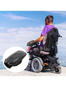 Tấm chắn gió cho cần điều khiển xe lăn màu đen trong suốt, chống gió. - màu đen - Xem 1