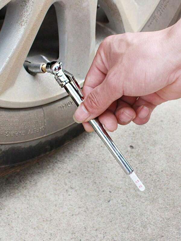 1pc Tire Pressure Gauge, Handheld Tire Pressure Tester Tool For Vehicle Safety Check