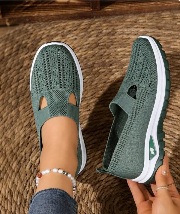 Women's Shoes, Stylish Walking Shoes For Summer 2025, With Soft Soles That Are Comfortable, Breathable, And Suitable For Casual Walks, Mother's Shoes That Don't Tire The Feet