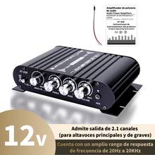 Amplificador De Audio Para Auto Y Moto Conexion  800w Rca - A - Ver 1