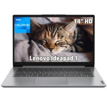 Lenovo Ideapad Business Laptop, 14" HD Display,  Celeron N4020,  UHD Graphics, Wi-Fi 6, Windows 11 Home In S Mode, Grey - View 1