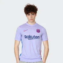 Football Short Sleeve Jersey Supporter Edition 21-22 Season Barcelona Away Pulse-Purple Tops Men - Nhiều màu - Xem 3