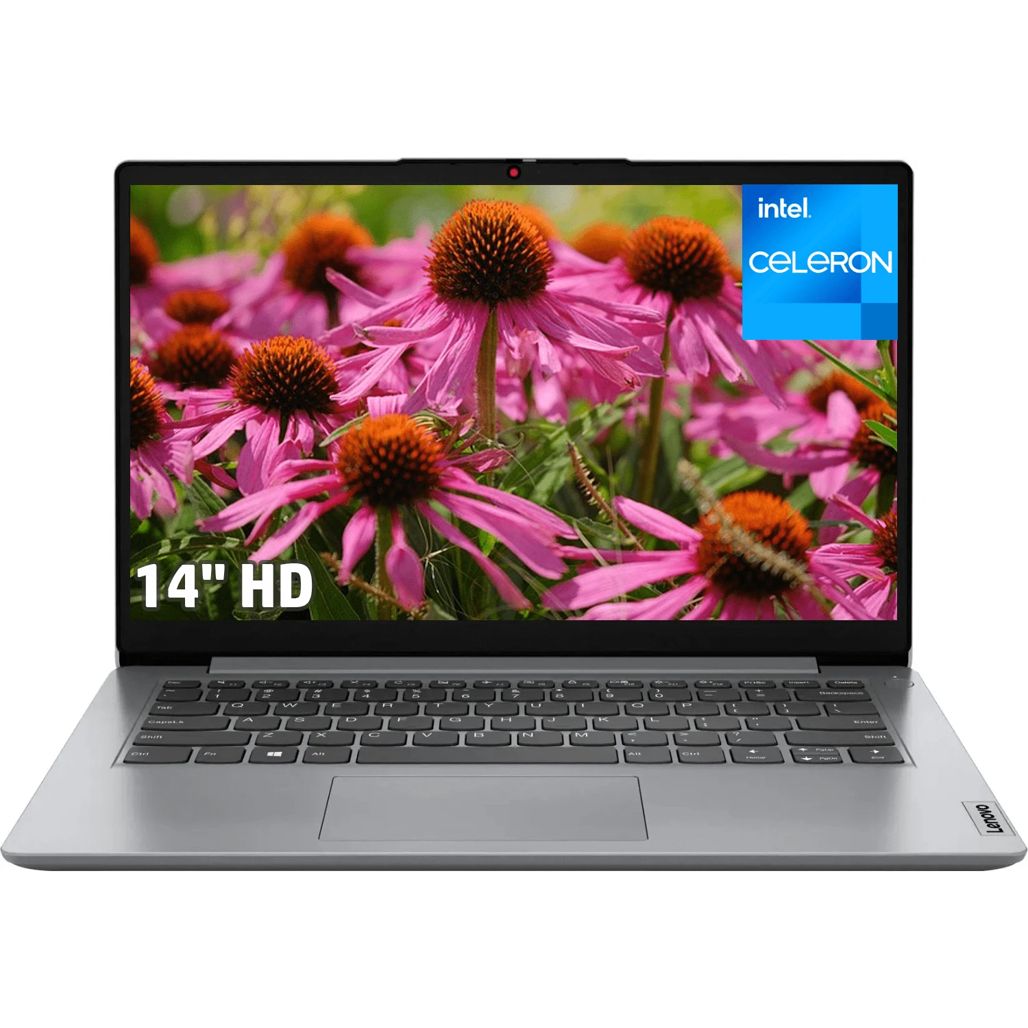 Lenovo Ideapad Business Laptop, 14" HD Display,  Celeron N4020,  UHD Graphics, Wi-Fi 6, Windows 11 Home In S Mode, Grey - 查看 1