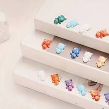 3/5/10/20 Tortugas del Reino Animal, con un mundo animal único con diversos estilos y tipos, adecuado para decoración de habitaciones, jardines, acuarios y ambientación festiva, así como regalos de relleno para Pascua - Multicolor - Ver 6