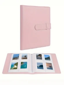 256张容量3英寸PU皮相册，适用于迷你相机 - 多色 - 查看 1