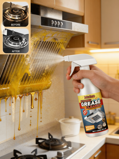 jakehoe جيك هو؛ منظف بقع الزيت المطبخ؛ منظف الفرن؛ منظف بقع المطبخ؛ منظف متعدد الأغراض؛ مناسب لأسطح متنوعة مثل المواقد والشفاطات والبلاط والأفران وما إلى ذلك؛ يحلل البقع الزيتية العنيدة؛ يحافظ على نظافة المطبخ كما لو كان جديدًا