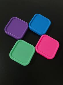 1pc Multi-Color Magnetic Needle Holder With Storage Box, Handmade DIY Leather Sewing Accessories, Needle Cushion For Sewing Tools - Magnetic Box - View 4