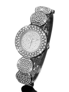 6pcs/Set Elegant & Fashionable Women's Quartz Watches, Casual Style Watch Set - Silver - View 4