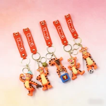 Disney Tigger PVC Character Keychain - Multicolor - View 2