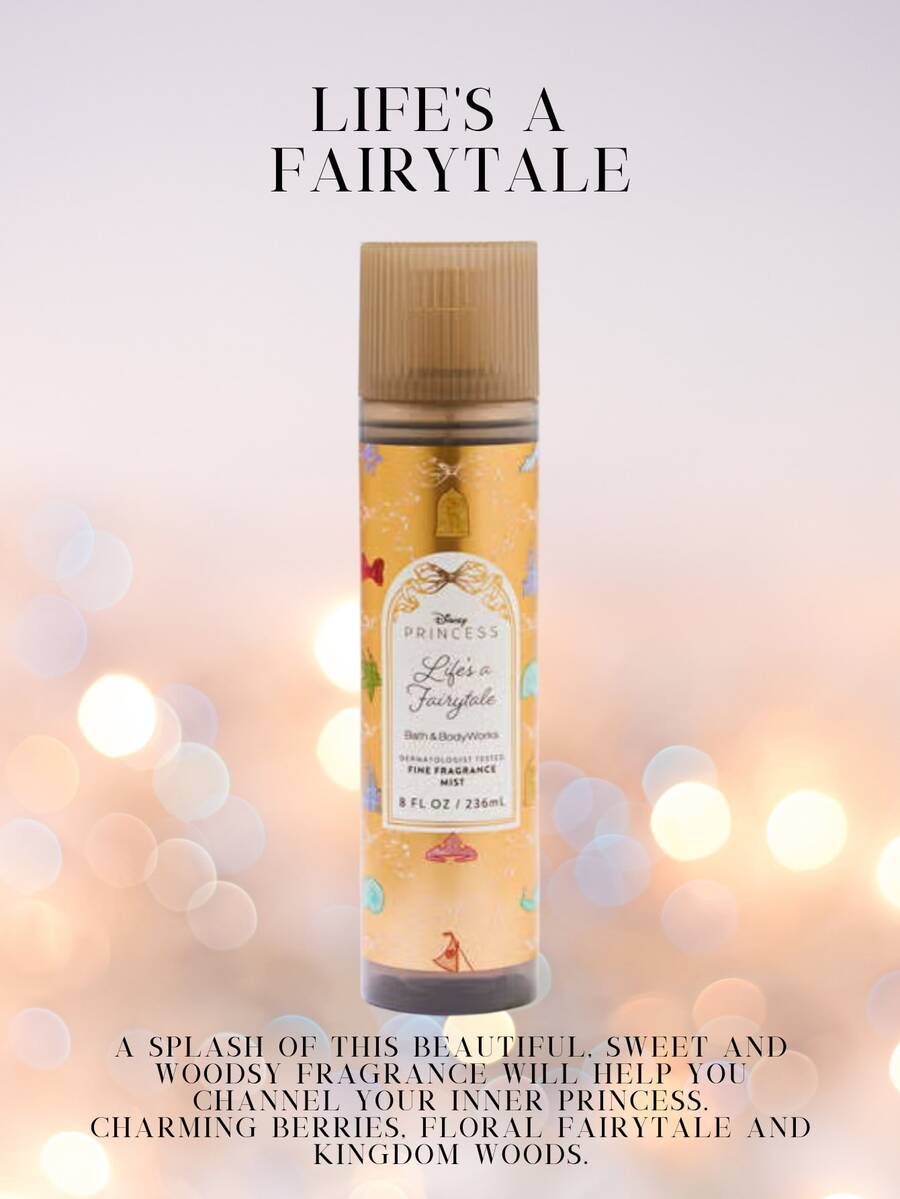 Bath & Body Works Bath And Body Works BBW New Fine Fragrance Body Mist - Life's a Fairytale - View 1