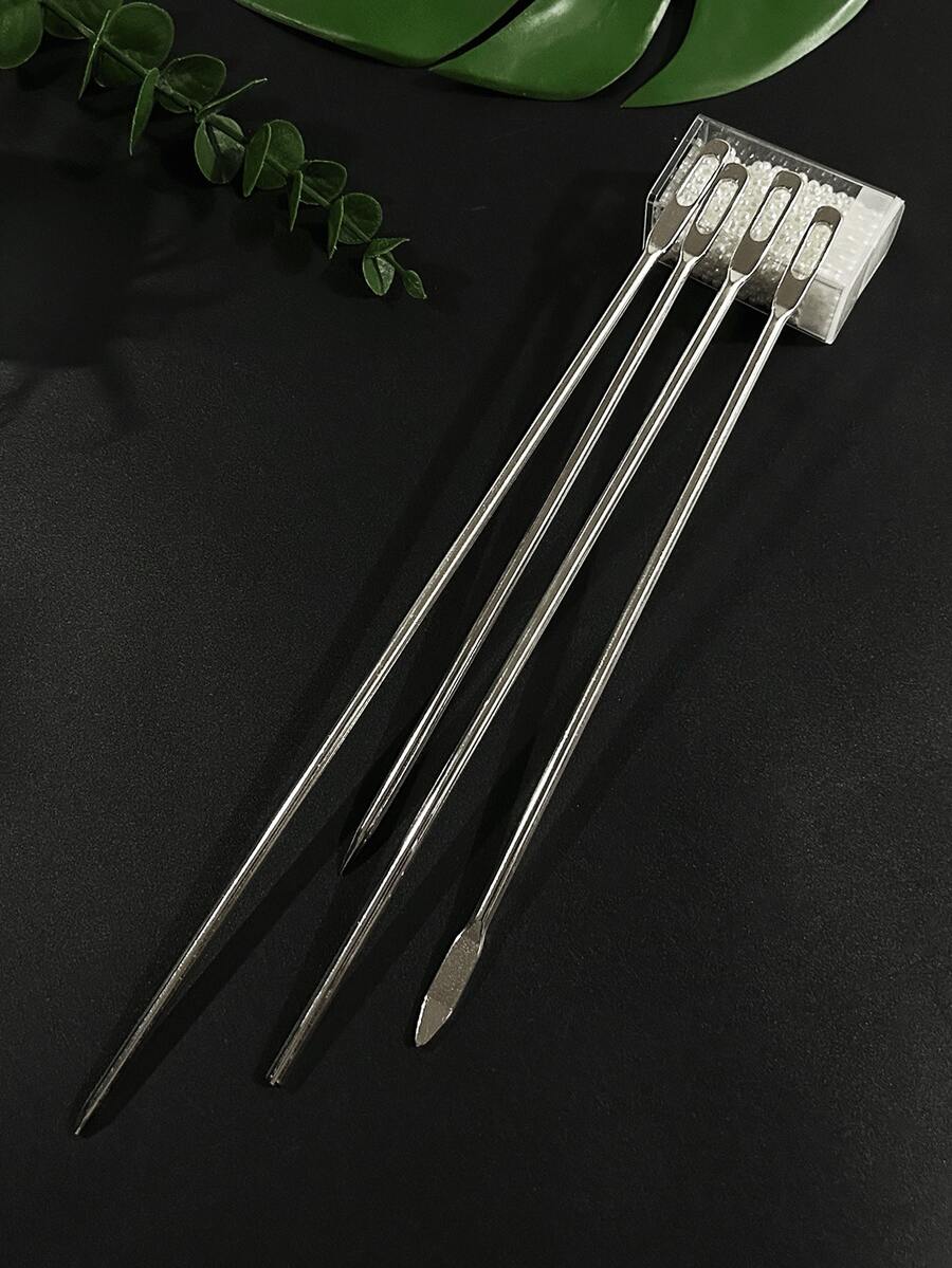 1 dụng cụ xỏ chỉ dây rút gia dụng, dụng cụ xỏ chỉ dây chun, phụ kiện may vá xỏ chỉ kim dây rút - Kim dài - Xem 1