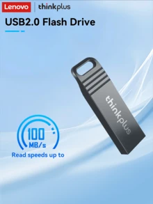 Lenovo USB Flash Drive, 2.0 Stable Transmission, High-Performance Chip Operation, Portable USB Flash Drive, 8G/16G/32G/64G And Other Capacity To Choose From, And Is Compatible With Other Devices That Support 2.0 USB Flash Drive. - View 1