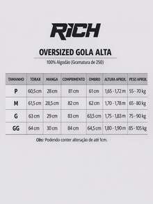 Men's Unisex Basic Plain Oversized Turtleneck T-Shirt - Black - View 2