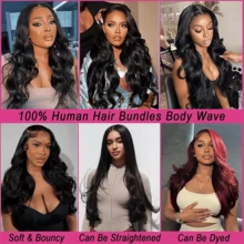 Body Wave Clips In Human Hair 18Inch Double Weft Hair Extensions Natural Black For Women Brazilian Remy Hair Weave Bundles 100g Daily Use Easy Wear - Natural Black - View 7