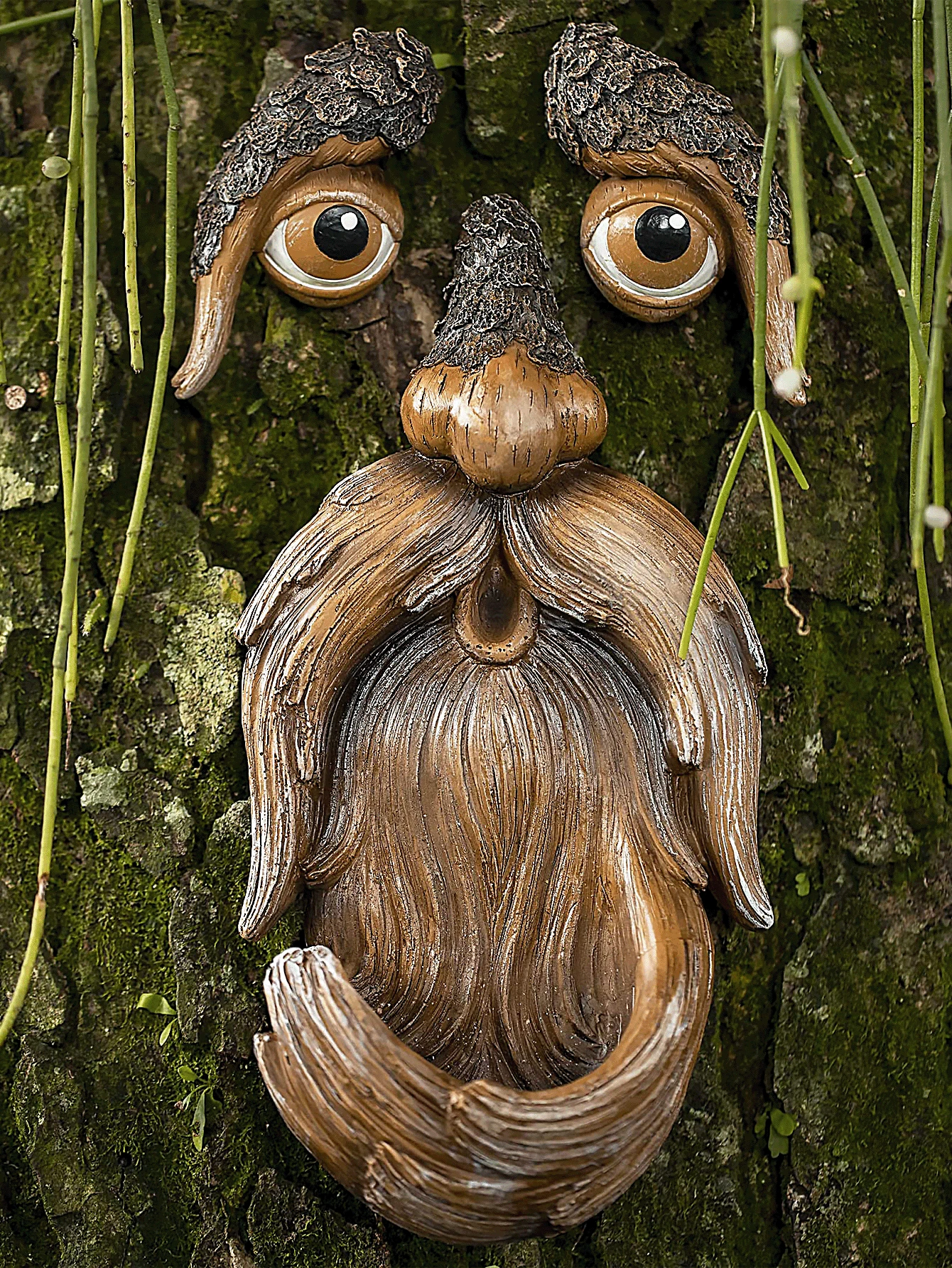 Cara de árbol, Cara de árbol al aire libre, Arte de árbol, Decoración de árbol al aire libre, Cara de árbol, Decoración de tocón de árbol, Cara de tronco de árbol, Decoración de árbol al aire libre, Decoración de cara de árbol, Decoración de cara de árbol al aire libre, Ojos de árbol