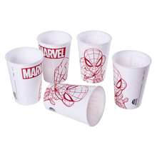 PLASUTIL Kit Copos Homem Aranha 320ml Lembrancinha Festa Infantil colecionável Personalizado reutilizável resistente - 24 COPOS - Visão 9