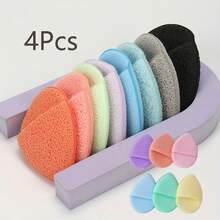 1/4/8 miếng bông tẩy trang làm sạch sâu và tẩy tế bào chết cho mặt, màu sắc và hình dạng ngẫu nhiên, có thể tái sử dụng, loại bỏ mụn đầu đen và bụi bẩn sâu bên trong gây ra mụn, thích hợp cho làm đẹp và chăm sóc da. - Nhiều màu - Xem 15