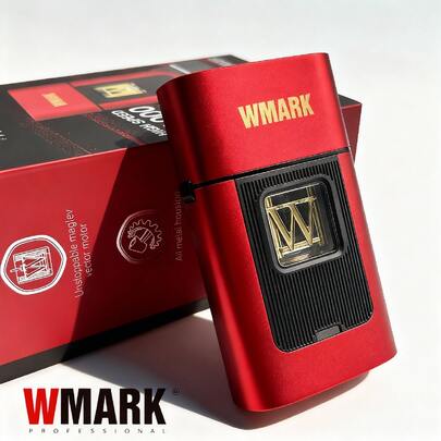  WMARK Professional Electric Shaver 10,000 RPM Beard Shaver Electric Charging Base Shaver High-Power Metal Reciprocating Shaver For Men NG-XS1