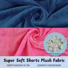 1pc Soft Plush Fabric Material, Suitable For Thanksgiving Decoration, DIY Handmade Home Textile, Applicable To Flannel - Multicolor - View 115