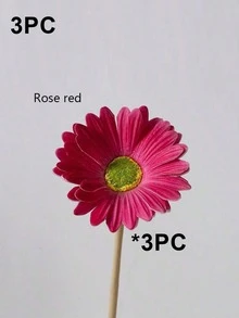 5/3 Stück künstliche afrikanische Gänseblümchen, künstliche afrikanische Gänseblümchen Seidenblumen, künstliche afrikanische Gänseblümchen Fake Sonnenblumen, Großpackung Fake Blumen Bouquet für Brautstrauß, Party, Heim-Dekoration, Küchenvase, Gartenbau, Herbst-Dekoration - mehrfarbig - Übersicht 11