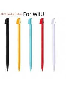 5支随机颜色触控笔，兼容2DS/DSi/3DS XL/DS Lite/3DS/New 2DS XL/WiiU/New 3DS XL游戏机，节日送礼佳品 - 查看 13