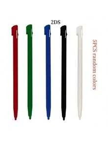 5支随机颜色触控笔，兼容2DS/DSi/3DS XL/DS Lite/3DS/New 2DS XL/WiiU/New 3DS XL游戏机，节日送礼佳品 - 查看 8