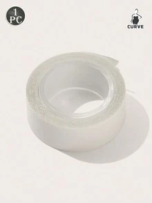 1 Roll Double-Sided Waterproof Adhesive Tape, Full-Day Strong Fixation, Transparent Invisible Design, Suitable For Chest And Collar Clothing To Prevent Wardrobe Malfunction - Multicolor - View 2