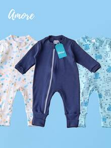 Amore Sailor Jumpsuit Set - 100% Cotton Suede - Nhiều màu - Xem 1