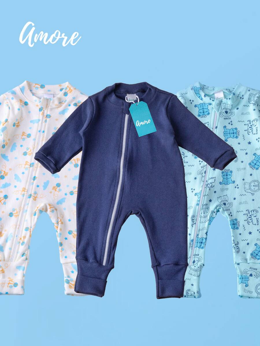 Amore Sailor Jumpsuit Set - 100% Cotton Suede - Nhiều màu - Xem 1